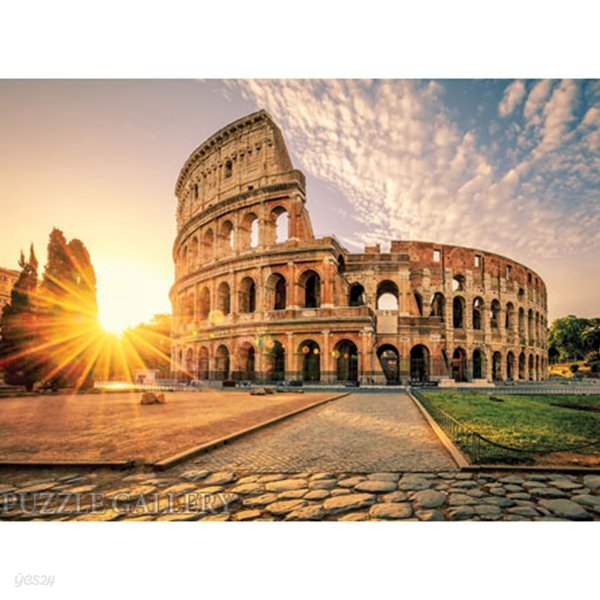1000조각 직소퍼즐▶ 콜로세움의 드라마틱한 일출, 로마 (PK1000-3152)