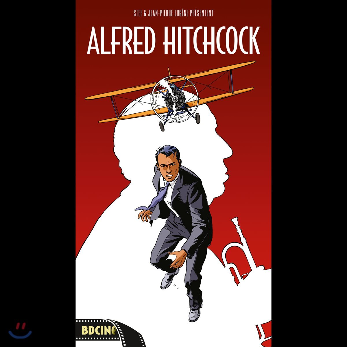 Alfred Hitchcock (일러스트 by Stef &amp; Jean-Pierre Eugene 스테프 &amp; 장 피에르 외젠)