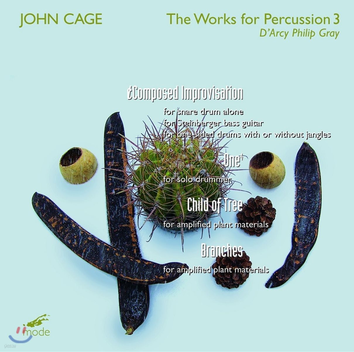 D'Arcy Philip Gray 존 케이지: 타악기 작품 3집 - 나무의 아이, 가지 외 (John Cage: The Works for Percussion 3)