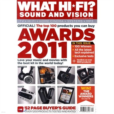 What Hi Fi? Sound and Vision () : 2011 no.31