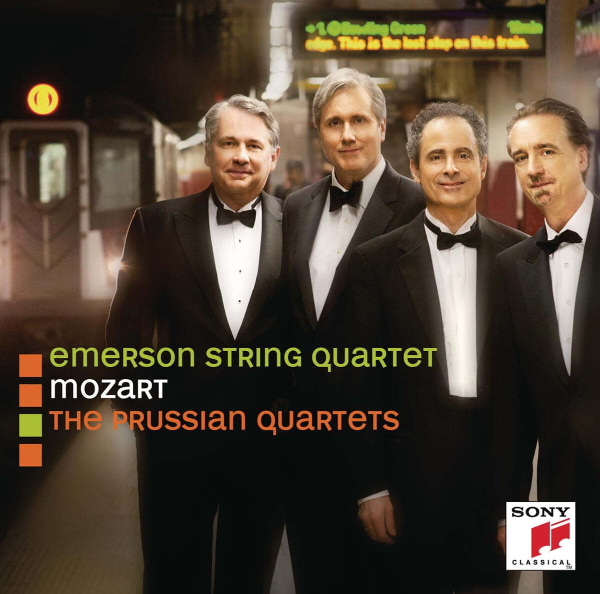 Emerson String Quartet 모차르트: 프러시안 사중주곡집 - 에머슨 현악 사중주단 (Mozart: The Prussian Quartets)