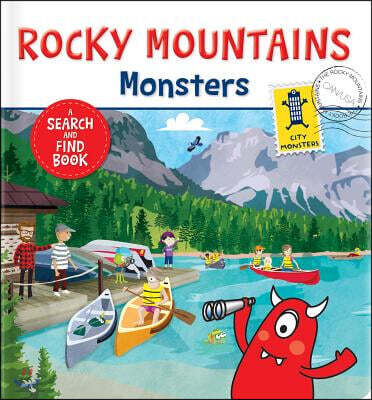 Rocky Mountains Monsters: A Search and Find Board Book for Kids Hidden Pictures & Interactive Picture Book Ages 3-6, Preschool - Grade 1: A Search and