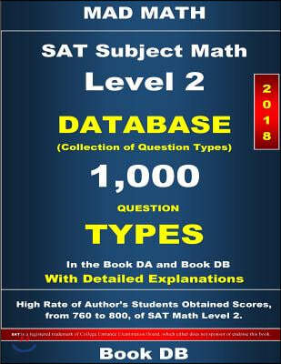 2018 SAT Subject Math Level 2 Book DB