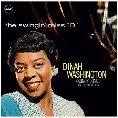 Dinah Washington — Swingin' Miss "D" 앨범 커버