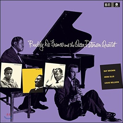 Buddy Defranco, Oscar Peterson — Buddy DeFranco And The Oscar Peterson Quartet 앨범 커버