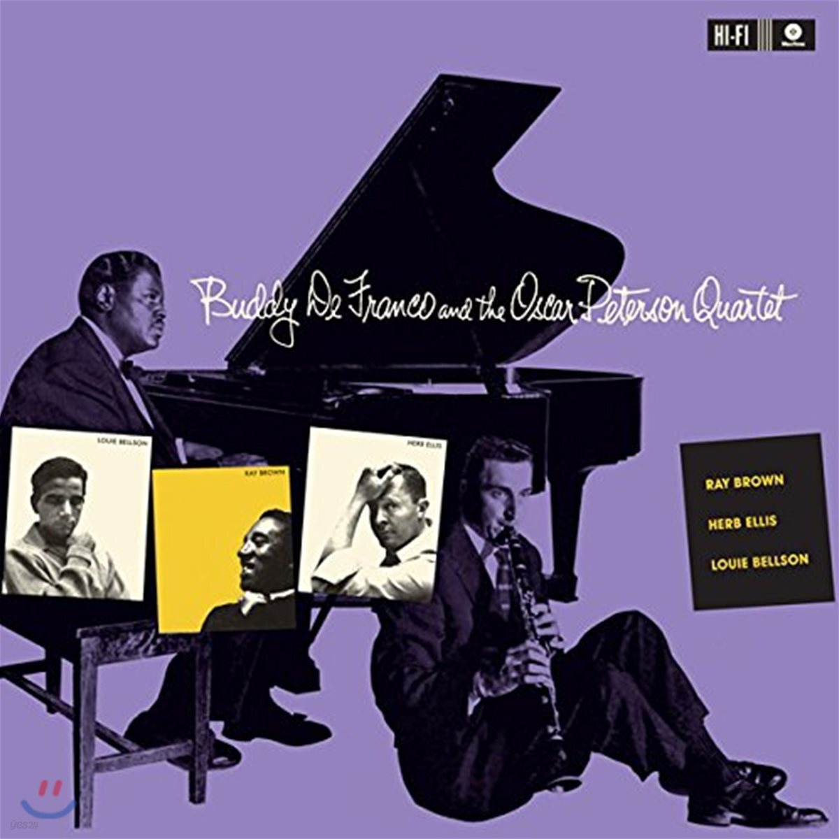 Buddy DeFranco / Oscar Peterson (버디 드프랑코 / 오스카 피터슨) - Buddy DeFranco And The Oscar Peterson Quartet [LP]