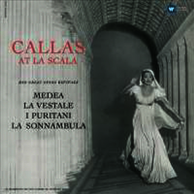 Maria Callas — 라 스칼라의 칼라스 1955 스튜디오 리사이틀 (Callas at La Scala - Studio Recital) - Maria Callas 앨범 커버