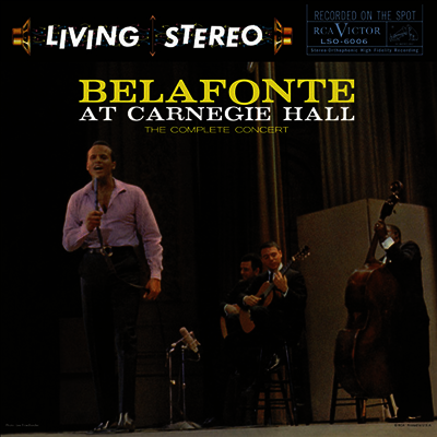 Harry Belafonte — Belafonte At Carnegie Hall 앨범 커버