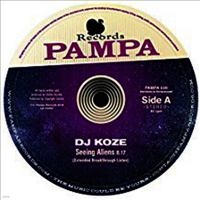 DJ Koze — Seeing Aliens 앨범 커버