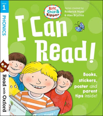 Read with Oxford: Stage 1: Biff, Chip and Kipper: I Can Read Kit