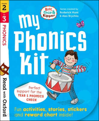 Read with Oxford: Stages 2-3: Biff, Chip and Kipper: My Phonics Kit