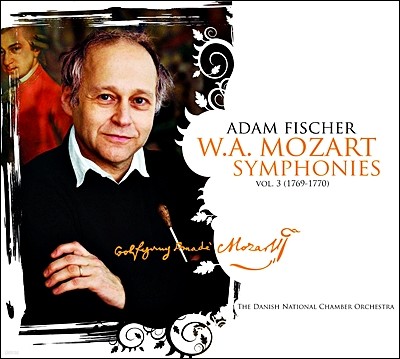 Adam Fischer 모차르트: 교향곡 3집 9-11번, 번호 없는 교향곡들 (Mozart: Symphony Vol. 3) 아담 피셔 