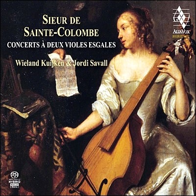 Jordi Savall / Wieland Kuijken Ʈ ݷպ: 2   ȸ ǰ -   (Sieur de Sainte-Colombe: Concerts A Deux Violes Esgales)