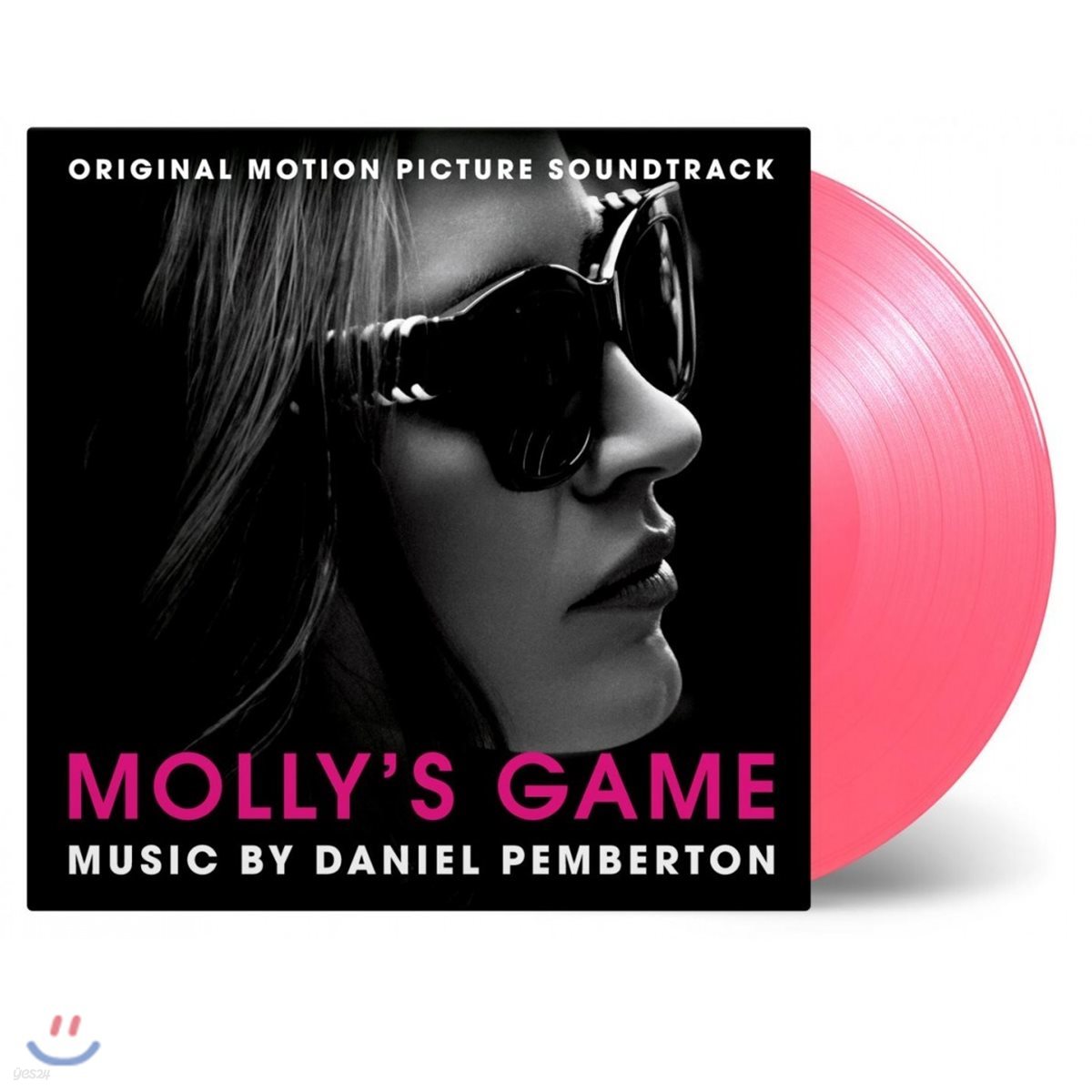 몰리스 게임 영화음악 (Molly's Game OST by Daniel Pemberton 다니엘 펨버턴) [핑크 컬러 LP]