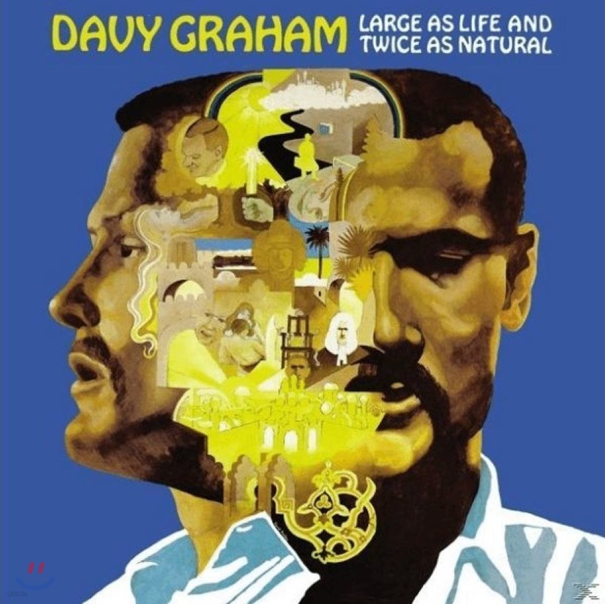 Davy Graham (데이비 그레이엄) - Large As Life And Twice As Natural [LP]