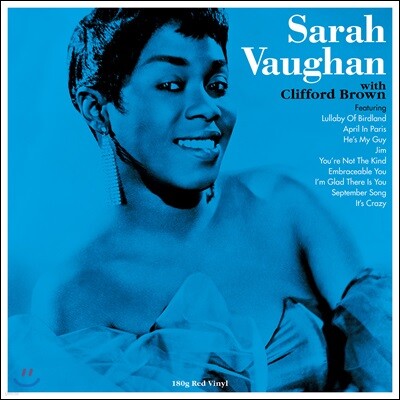 Sarah Vaughan — Sarah Vaughan with Clifford Brown 앨범 커버