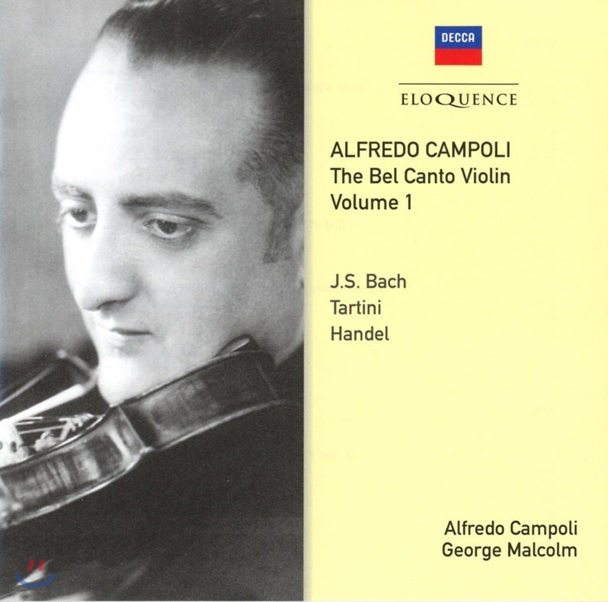 Alfredo Campoli 알프레도 캄폴리 벨 칸토 바이올린 1집 - 바로크 작품집 (The Bel Canto Violin Vol.1)