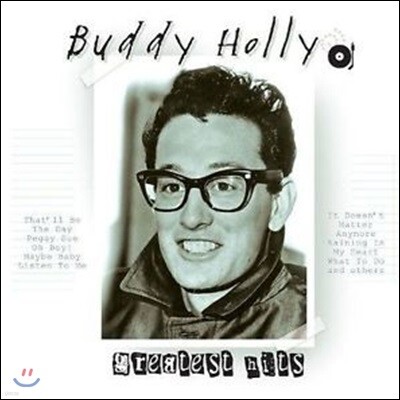 Buddy Holly — Greatest Hits 앨범 커버