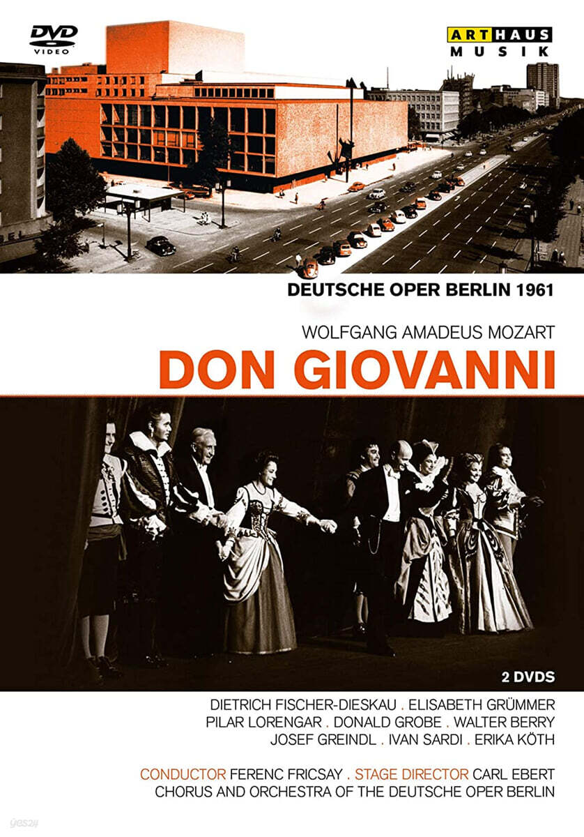 Ferenc Fricsay 모차르트: 돈 지오반니 [흑백영상] (Mozart: Don Giovanni)