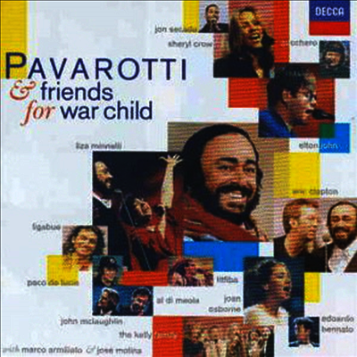 파바로티와 친구들 4집 (Pavarotti & Friends 4 : Together For War Child)(CD) - Luciano Pavarotti