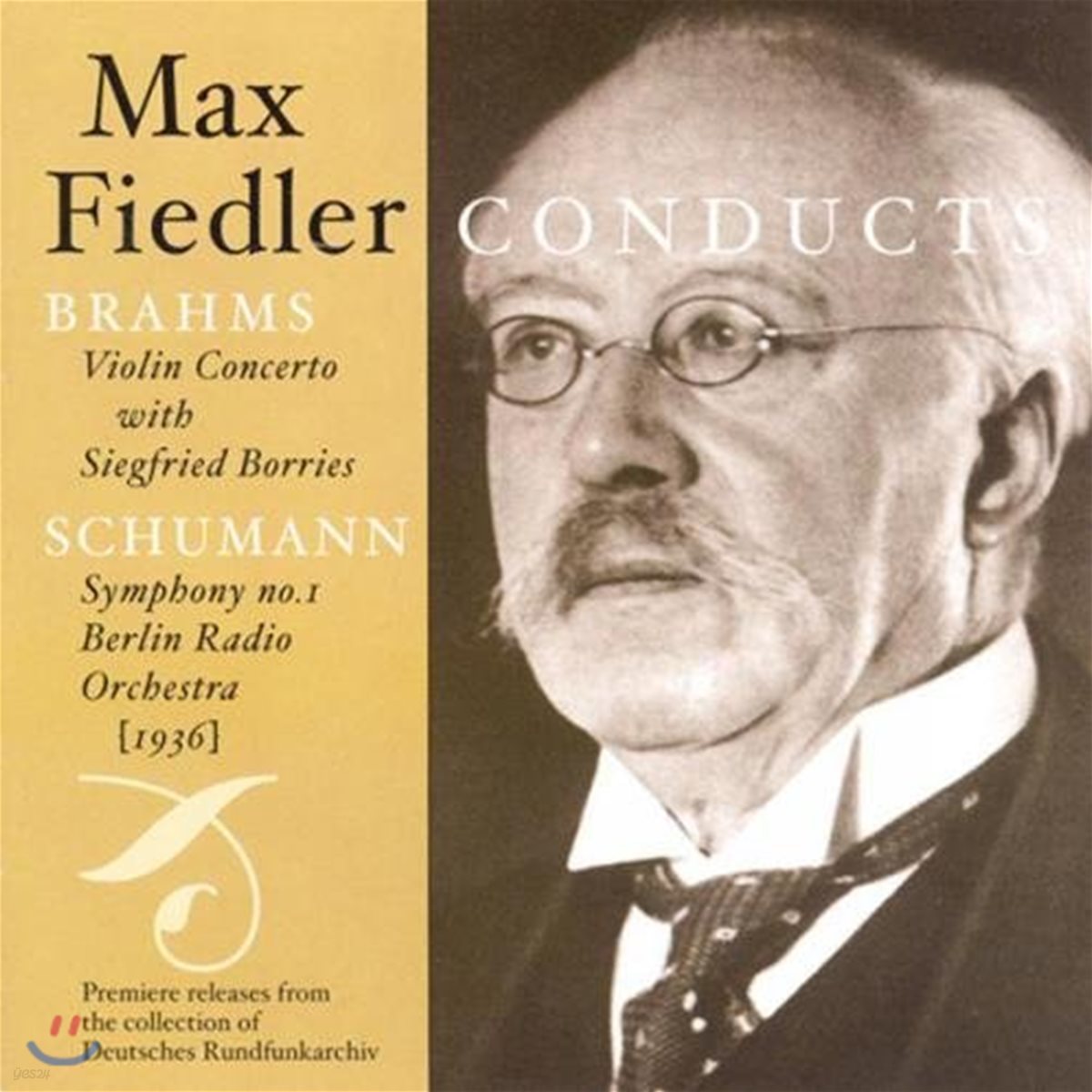 Max Fiedler 브람스: 바이올린 협주곡 / 슈만: 교향곡 1번 (Brahms: Violin Concerto / Schumann: Symphony No.1)