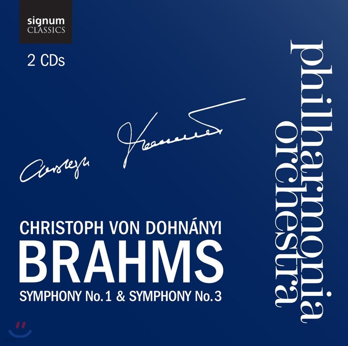 Christoph von Dohnanyi 브람스: 교향곡 1번, 3번 (Brahms: Symphonies Op.68 &amp; Op.90)