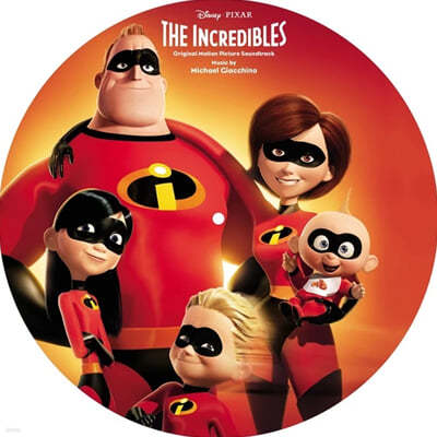 디즈니 애니메이션 '인크레더블' 애니메이션 음악 (The Incredibles OST by Michael Giacchino) [픽쳐 디스크 LP]