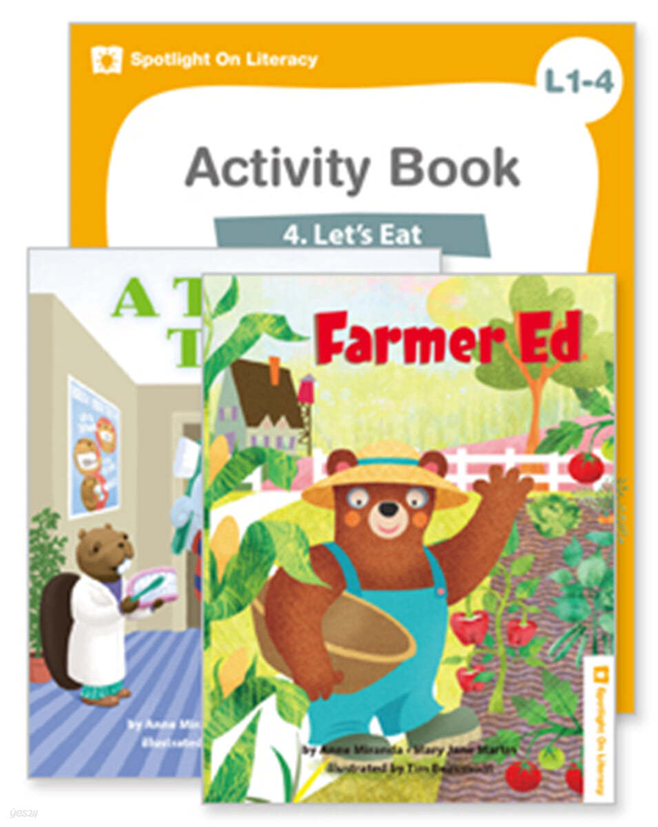 Spotlight On Literacy Level 1-4  Let&#39;s Eat 세트