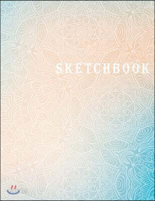 Sketchbook: Mandala: 110 Pages of 8.5 X 11 Blank Paper for Drawing, Doodling or Sketching (Sketchbooks) Hannah Green