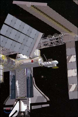 Space Shuttle Docks Orbiting Platform Science Journal: (notebook, Diary, Blank Book)