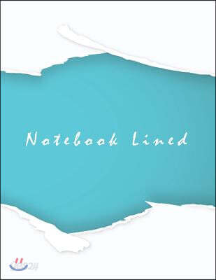 Notebook Lined: Torn Paper: Notebook Journal Diary, 110 Pages, 8.5 X 11