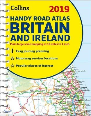 2019 Collins Handy Road Atlas Britain