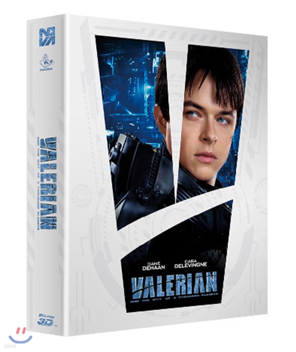 발레리안 : 천 개 행성의 도시 (2Disc, 2D+3D 합본팩 1,000장 한정판) : 블루레이