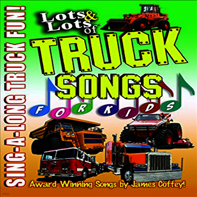 Lots & Lots Of Truck Songs For Kids (트럭 송즈 포 키즈)(지역코드1)(한글무자막)(DVD)