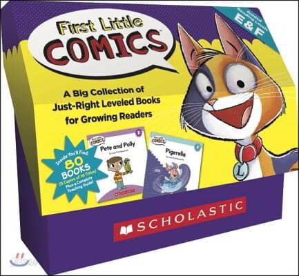 First Little Comics Guided Reading Levels E F Classroom Set