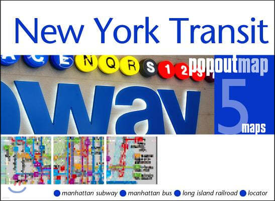 Popout Map New York Transit