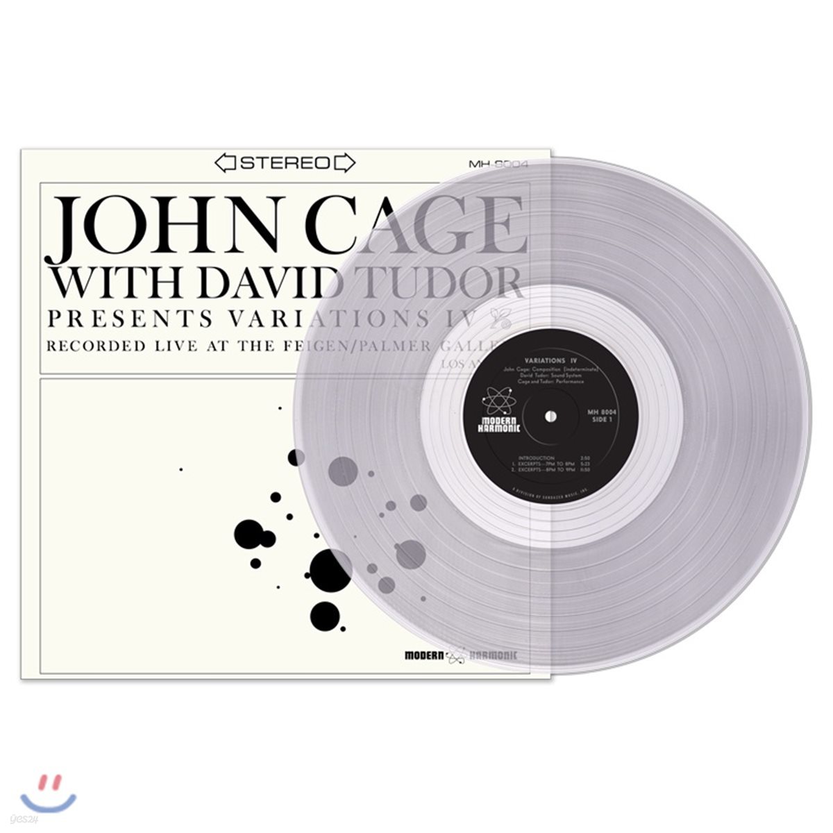 존 케이지: 변주 4 (John Cage: Variations IV) [투명 그레이 컬러 LP]