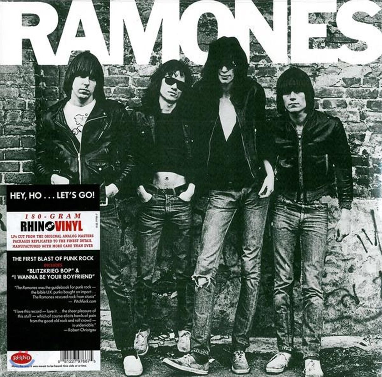 Ramones - Ramones 라몬즈 데뷔 앨범 [LP]
