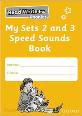 Read Write Inc. Phonics: My Sets 2 and 3 Speed Sounds Book (Pack of 5)