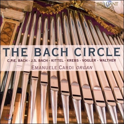Emanuele Cardi  Ŭ -  ǰ (The Bach Circle - C.P.E. Bach / J.S. Bach / Kittel / Krebs)