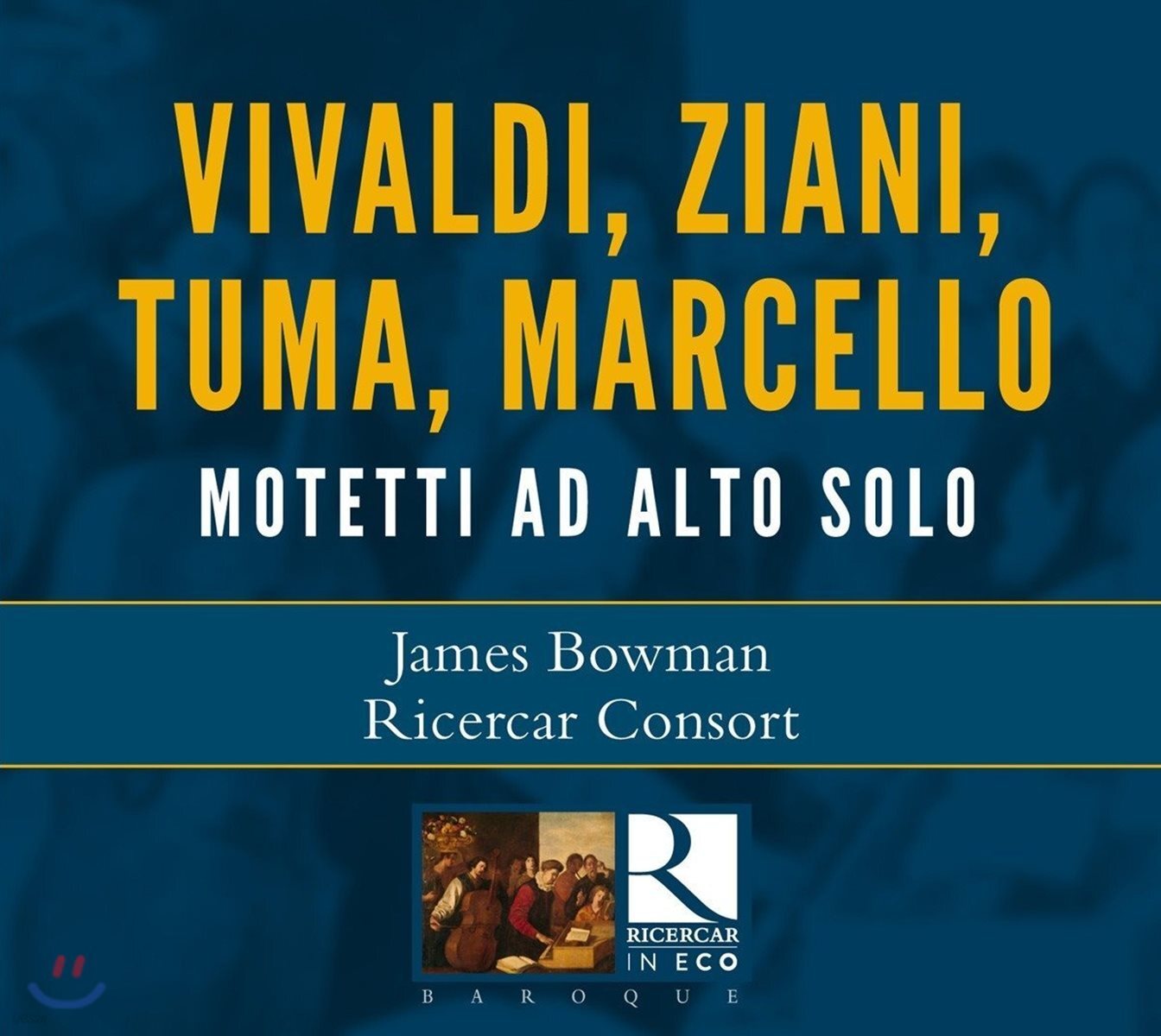 James Bowman 카운터 테너를 위한 모테트 - 비발디 / 지아니 / 마르첼로 외 (Motetti ad Alto Solo)