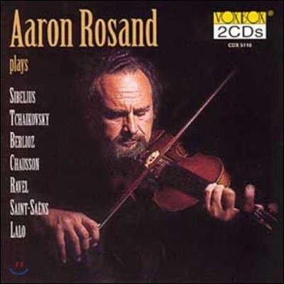 Aaron Rosand Ʒ ܵ - ̿ø  (Plays Sibelius / Tchaikovsky / Berlioz / Chausson)