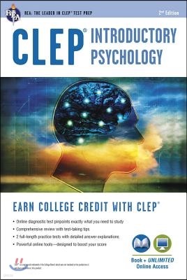 Clep(r) Introductory Psychology Book + Online