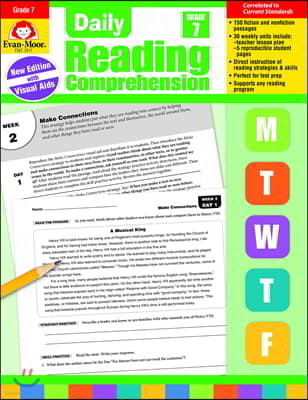 Daily Reading Comprehension, Grade 7 Teacher Edition