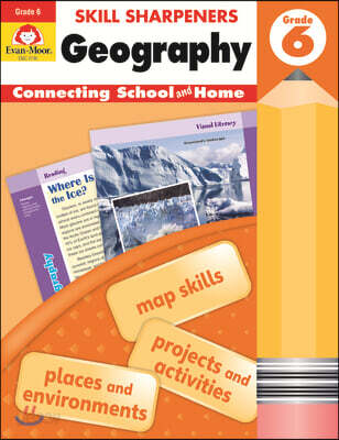 에반무어 Skill Sharpeners: Geography, Grade 6 Workbook