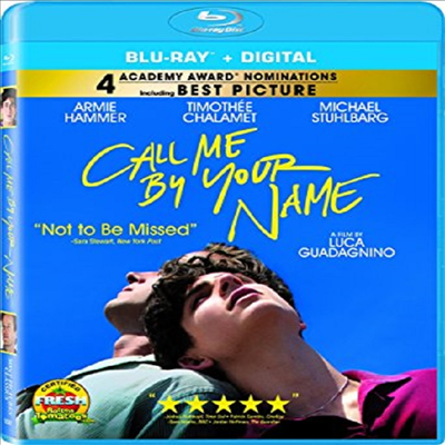 Call Me By Your Name (콜 미 바이 유어 네임)(한글자막)(Blu-ray)