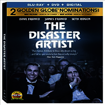 Disaster Artist (더 디제스터 아티스트)(한글무자막)(Blu-ray+DVD)