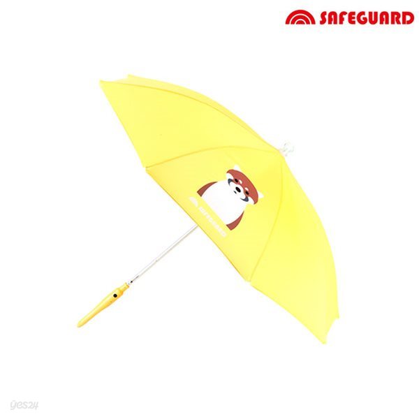 세이프가드 아동용 우산 너구리_노란색