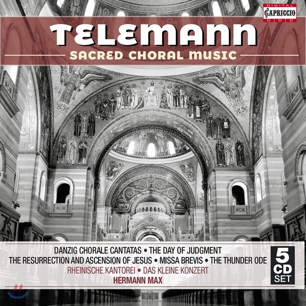 Hermann Max 텔레만: 종교음악 작품집 - 단치히 코랄 칸타타, 심판의 날 외 (Telemann: Sacred Choral Music)