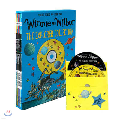 마녀 위니 익스플로러 컬렉션 6종 세트 (CD 2장 포함) : Winnie and Wilbur : The Explorer Collection